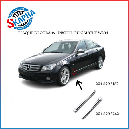 Plaque Décorative Droite ou Gauche w204