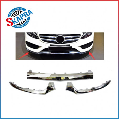 Chromage Pare Choc Avant Mercedes