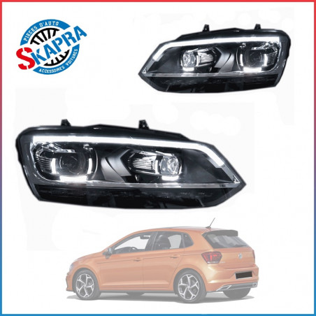 Phare Avant Polo 7 style Polo 8