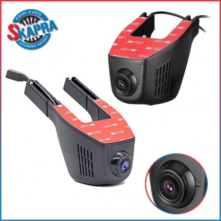 Caméra de Tableau de Bord Cachée HD 1080P Wifi